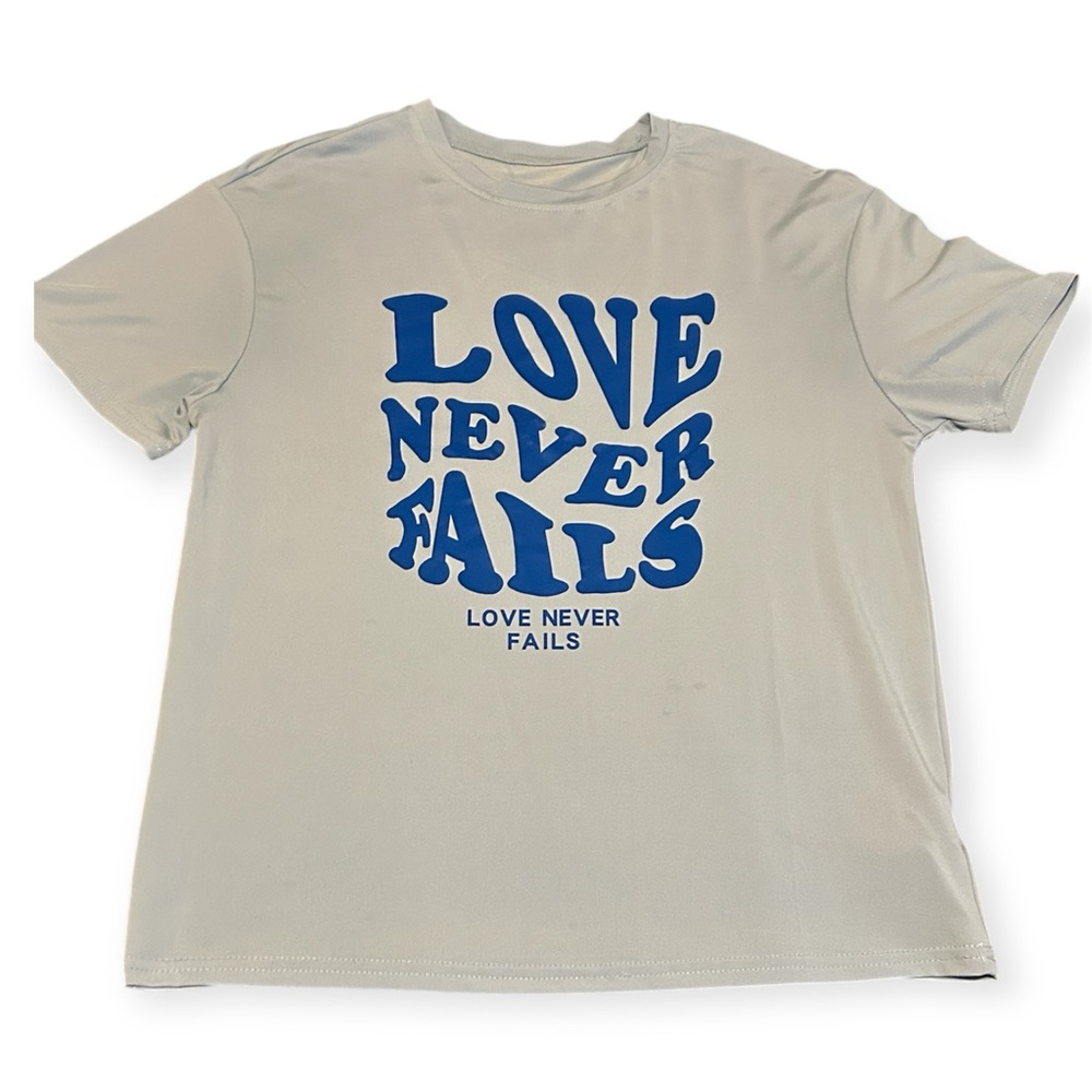 SHEIN Light Blue Teen Top